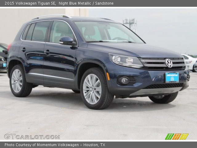 2015 Volkswagen Tiguan SE in Night Blue Metallic