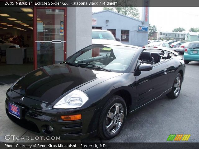 2005 Mitsubishi Eclipse Spyder GS in Kalapana Black