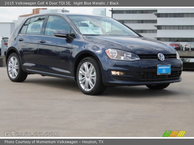 2015 Volkswagen Golf 4 Door TDI SE in Night Blue Metallic