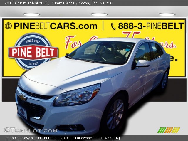 2015 Chevrolet Malibu LT in Summit White