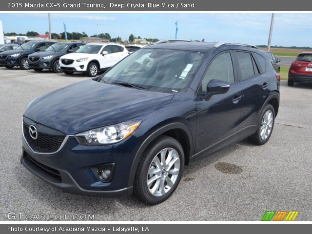 2015 Mazda CX-5 Grand Touring in Deep Crystal Blue Mica