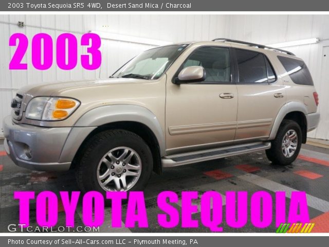 2003 Toyota Sequoia SR5 4WD in Desert Sand Mica
