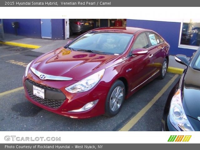 2015 Hyundai Sonata Hybrid  in Venetian Red Pearl