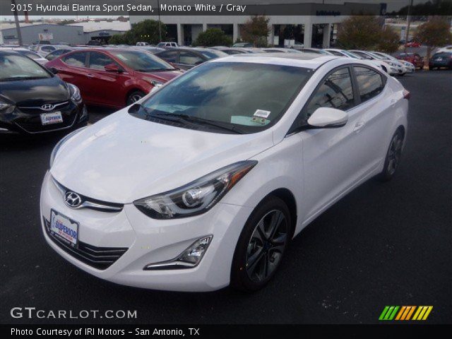 2015 Hyundai Elantra Sport Sedan in Monaco White