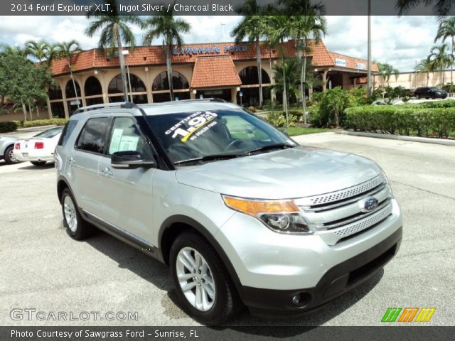 2014 Ford Explorer XLT in Ingot Silver