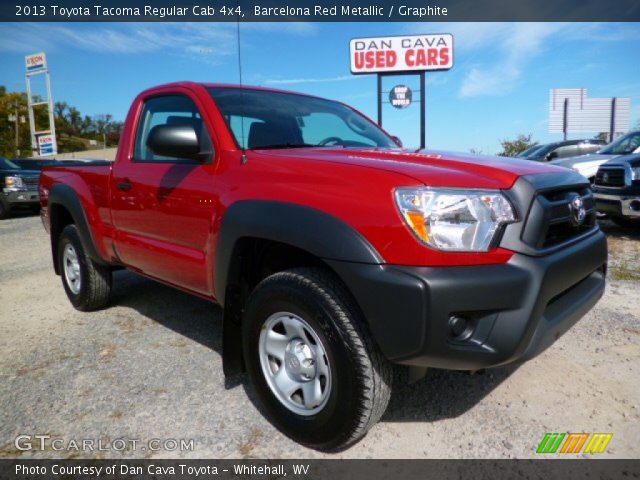 2013 Toyota Tacoma Regular Cab 4x4 in Barcelona Red Metallic