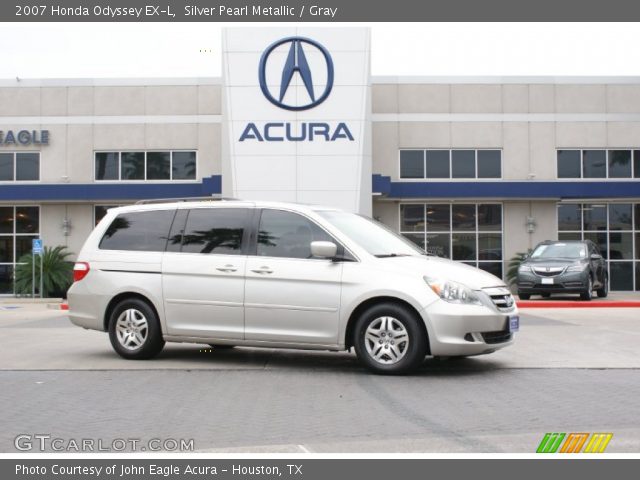 2007 Honda Odyssey EX-L in Silver Pearl Metallic