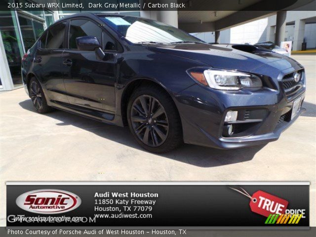 2015 Subaru WRX Limited in Dark Gray Metallic