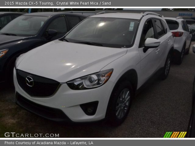 2015 Mazda CX-5 Touring in Crystal White Pearl Mica