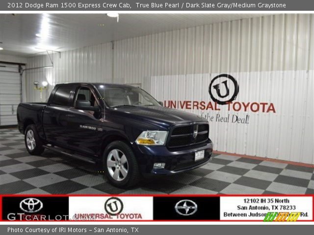 2012 Dodge Ram 1500 Express Crew Cab in True Blue Pearl