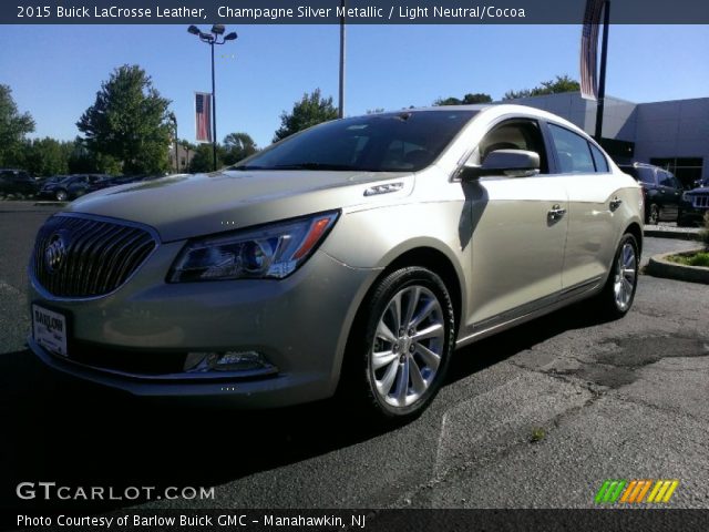2015 Buick LaCrosse Leather in Champagne Silver Metallic