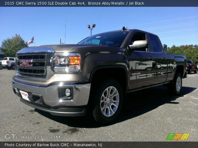2015 GMC Sierra 1500 SLE Double Cab 4x4 in Bronze Alloy Metallic