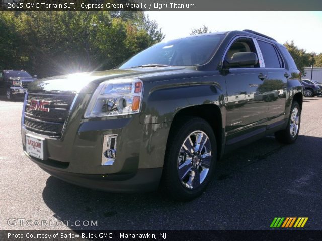 2015 GMC Terrain SLT in Cypress Green Metallic