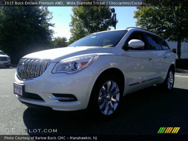 2015 Buick Enclave Premium AWD in White Diamond Tricoat