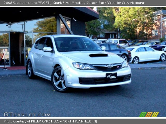 2008 Subaru Impreza WRX STi in Spark Silver Metallic