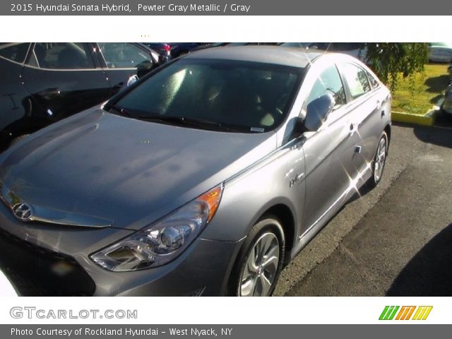 2015 Hyundai Sonata Hybrid  in Pewter Gray Metallic