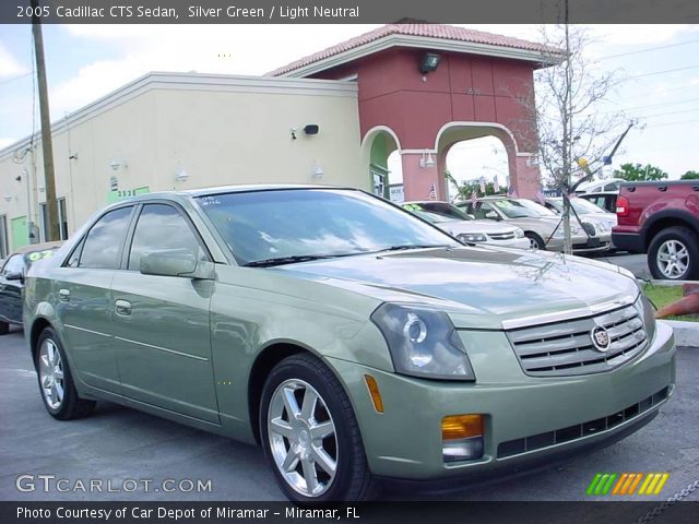 2005 Cadillac CTS Sedan in Silver Green