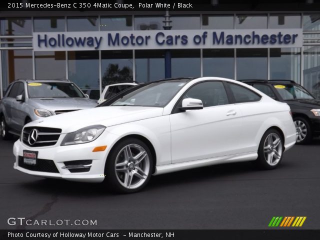 2015 Mercedes-Benz C 350 4Matic Coupe in Polar White