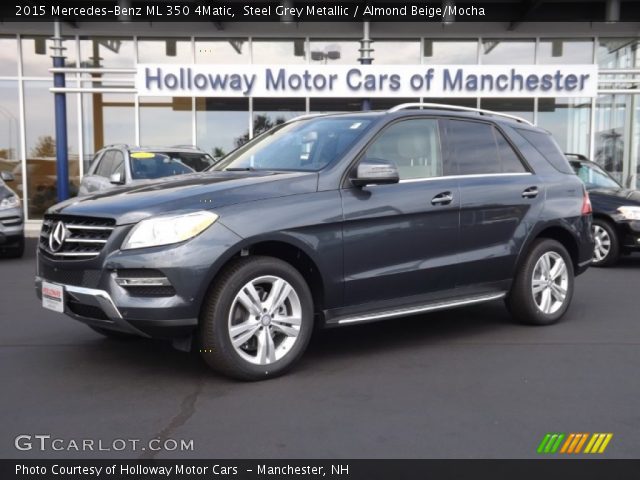 2015 Mercedes-Benz ML 350 4Matic in Steel Grey Metallic