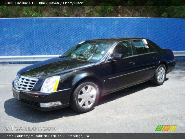 2006 Cadillac DTS  in Black Raven