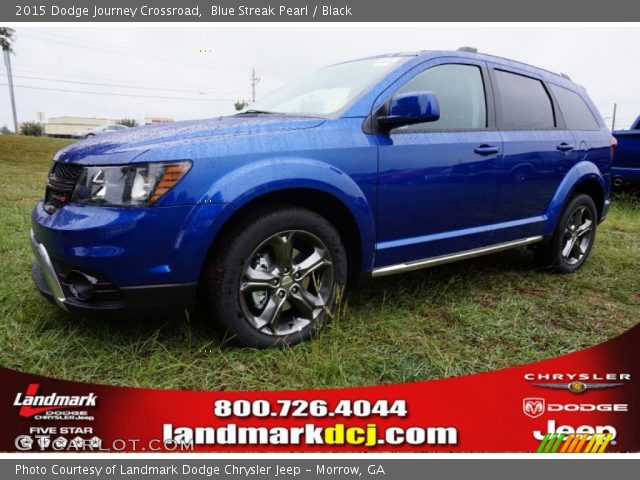 2015 Dodge Journey Crossroad in Blue Streak Pearl