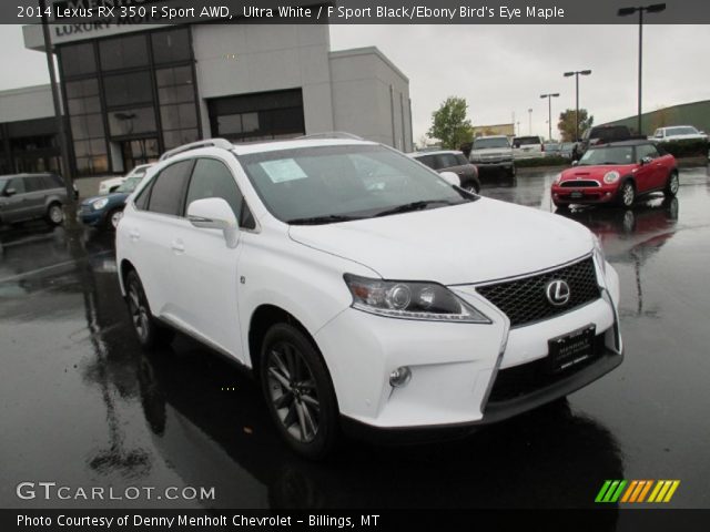 2014 Lexus RX 350 F Sport AWD in Ultra White