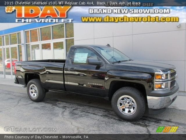 2015 Chevrolet Silverado 1500 WT Regular Cab 4x4 in Black