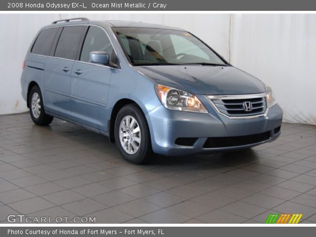 2008 Honda Odyssey EX-L in Ocean Mist Metallic