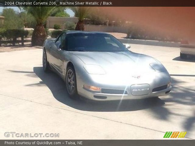 2004 Chevrolet Corvette Z06 in Machine Silver Metallic