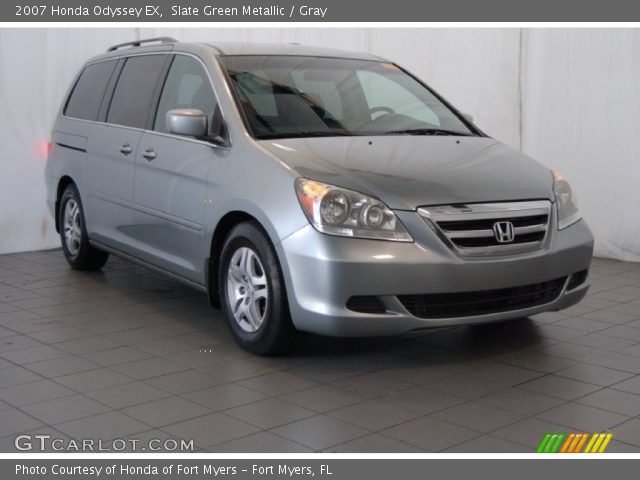 2007 Honda Odyssey EX in Slate Green Metallic
