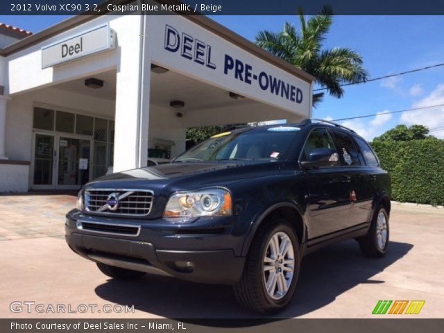 2012 Volvo XC90 3.2 in Caspian Blue Metallic