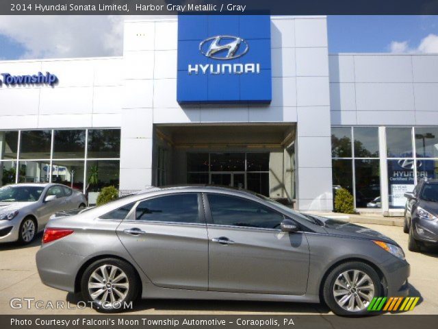 2014 Hyundai Sonata Limited in Harbor Gray Metallic