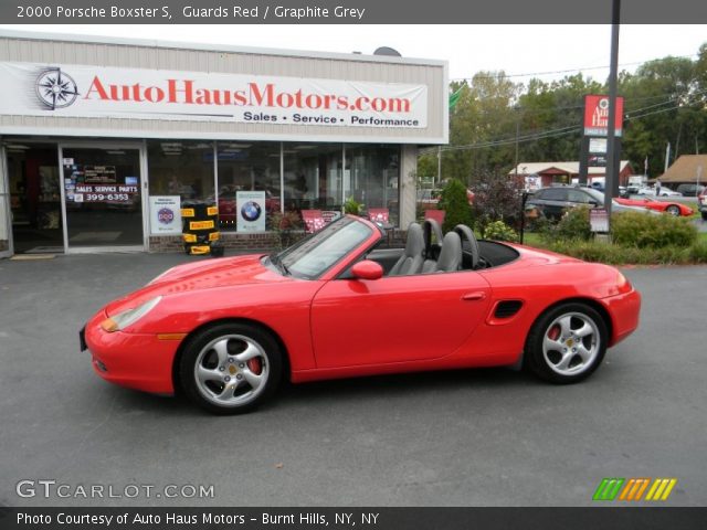 2000 Porsche Boxster S in Guards Red