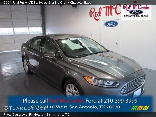 2014 Ford Fusion SE EcoBoost in Sterling Gray