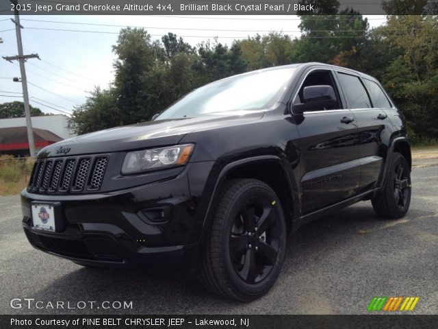 2015 Jeep Grand Cherokee Altitude 4x4 in Brilliant Black Crystal Pearl