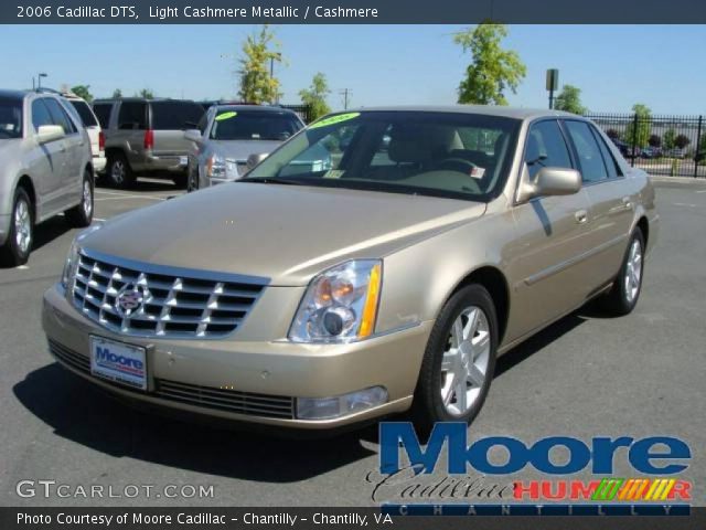 2006 Cadillac DTS  in Light Cashmere Metallic