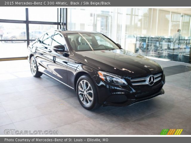 2015 Mercedes-Benz C 300 4Matic in Black