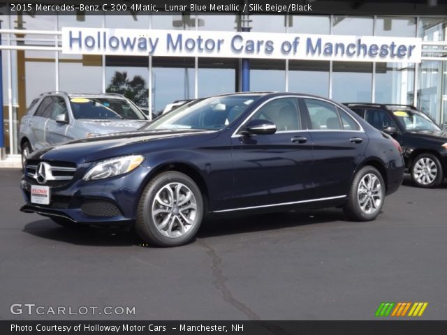 2015 Mercedes-Benz C 300 4Matic in Lunar Blue Metallic
