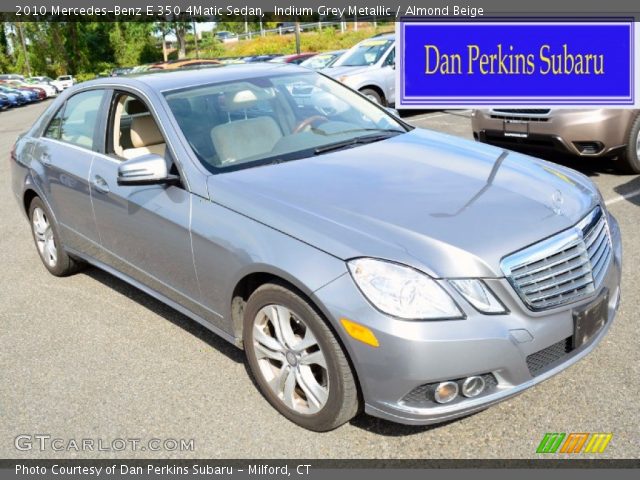 2010 Mercedes-Benz E 350 4Matic Sedan in Indium Grey Metallic