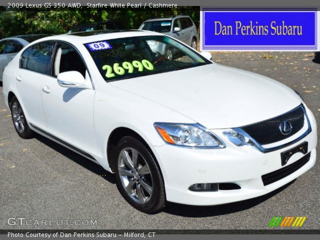 2009 Lexus GS 350 AWD in Starfire White Pearl