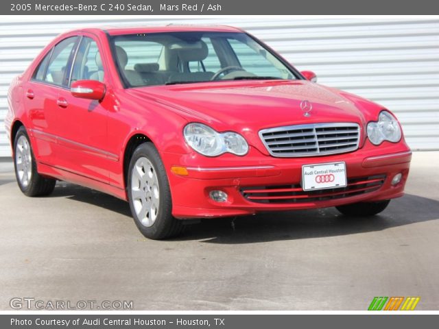 2005 Mercedes-Benz C 240 Sedan in Mars Red