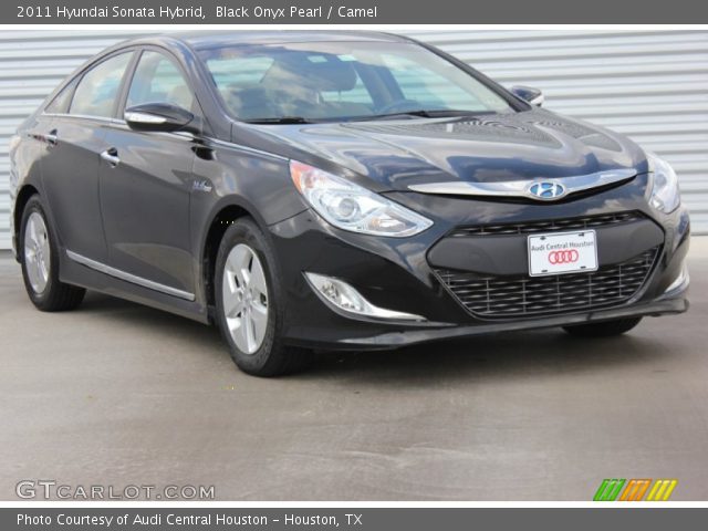 2011 Hyundai Sonata Hybrid in Black Onyx Pearl
