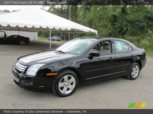 2007 Ford Fusion SE V6 AWD in Black
