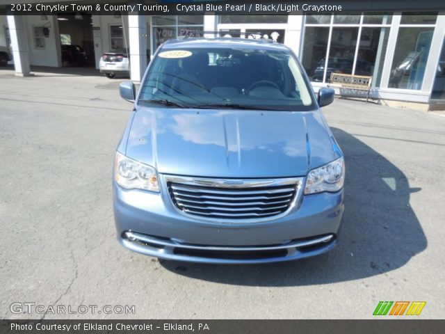 2012 Chrysler Town & Country Touring in Crystal Blue Pearl