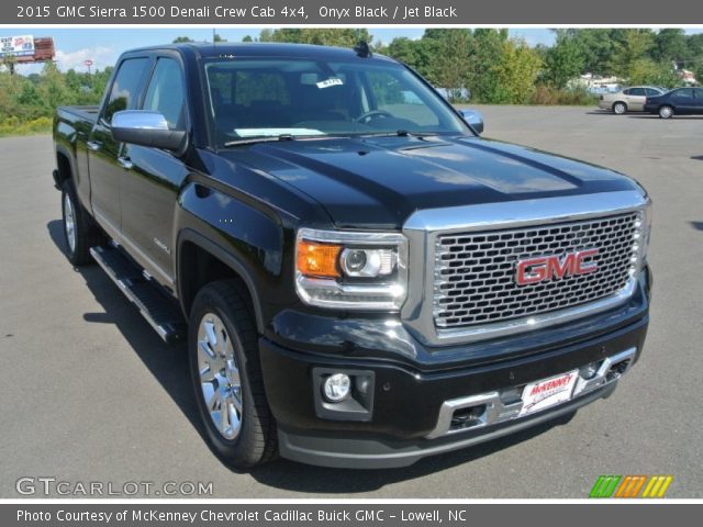 2015 GMC Sierra 1500 Denali Crew Cab 4x4 in Onyx Black