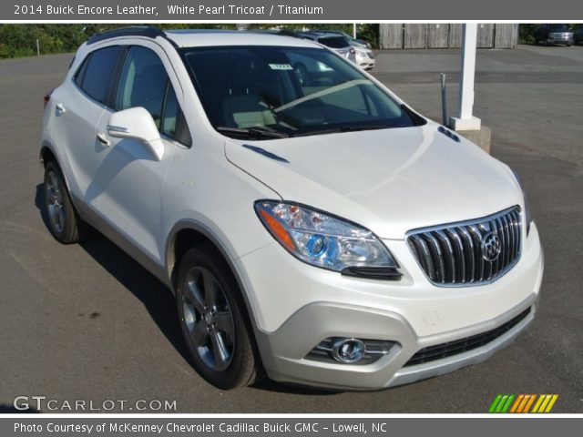 2014 Buick Encore Leather in White Pearl Tricoat