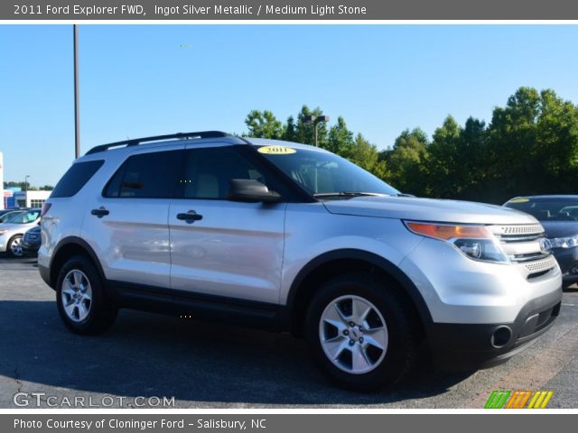 2011 Ford Explorer FWD in Ingot Silver Metallic