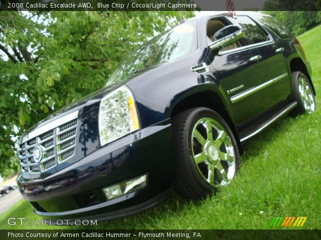 2008 Cadillac Escalade AWD in Blue Chip