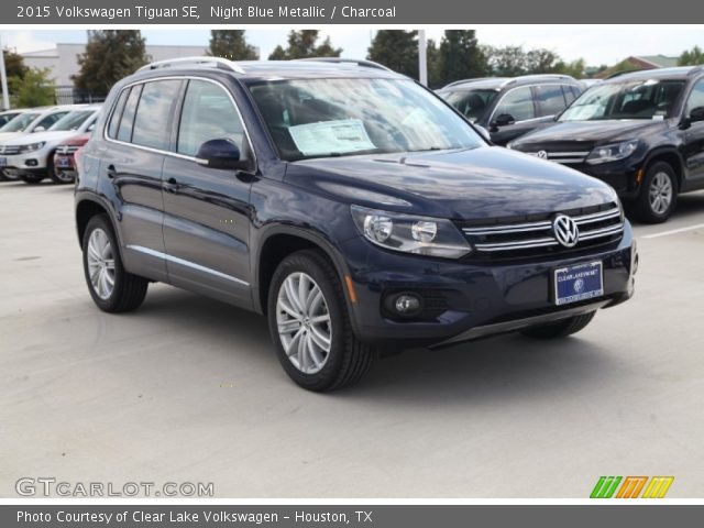 2015 Volkswagen Tiguan SE in Night Blue Metallic