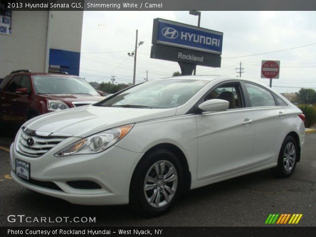 2013 Hyundai Sonata GLS in Shimmering White